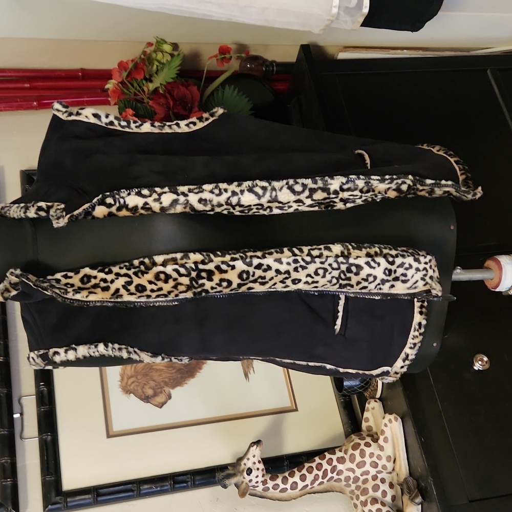 Faux Fur & Suede Vest